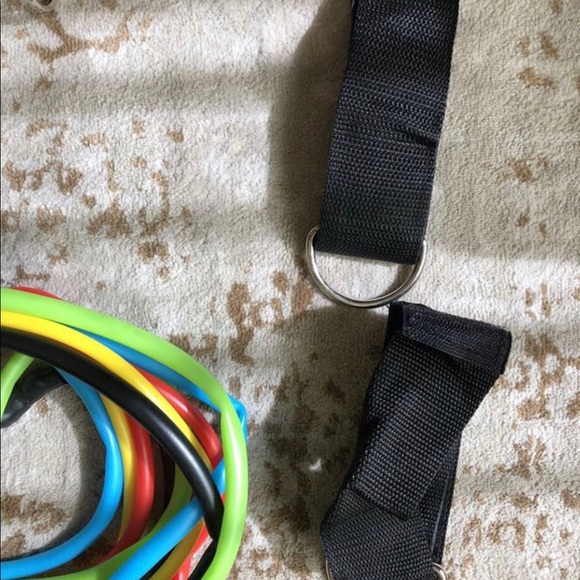 Full Workout Resistance Band Dumbbell Set - Picture 8 of 9